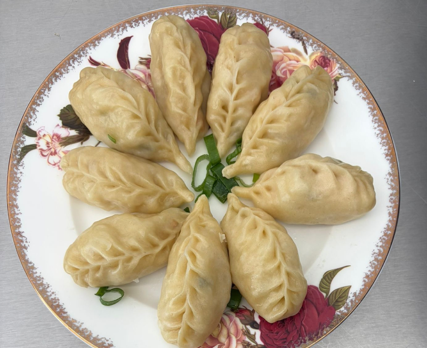 Image d'un momo végétarien vapeur